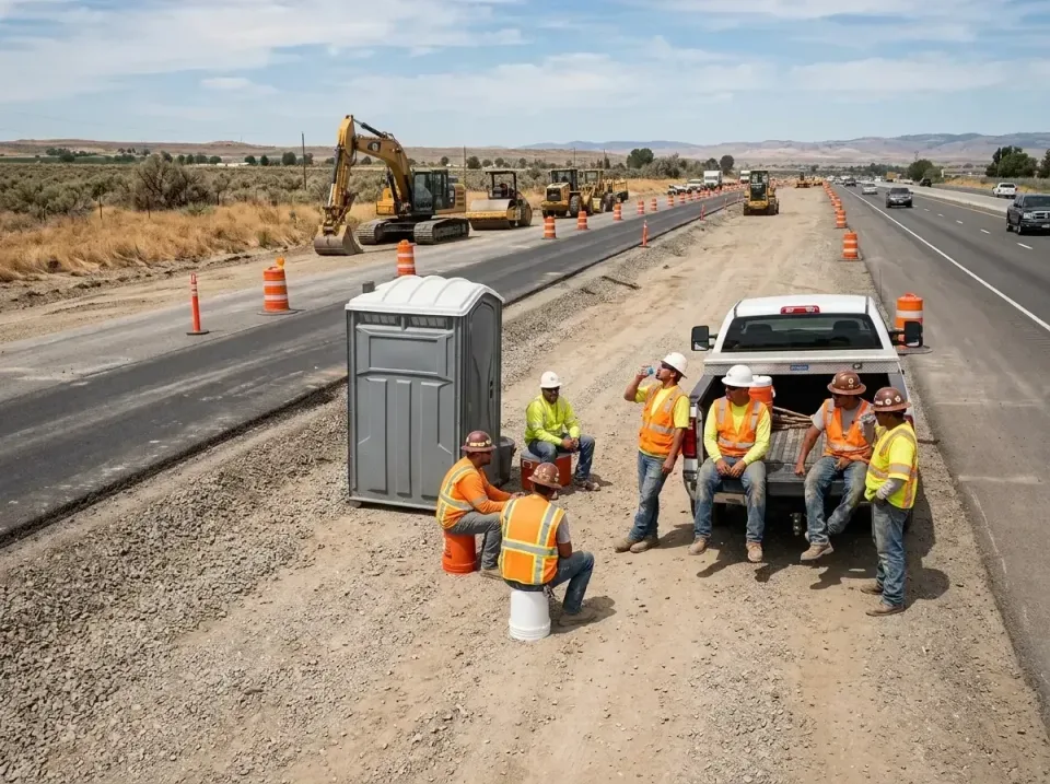 highway-road-construction-crew-007 — frequently asked questions, Porta Potty and Restroom Rentals in Dayton, WA